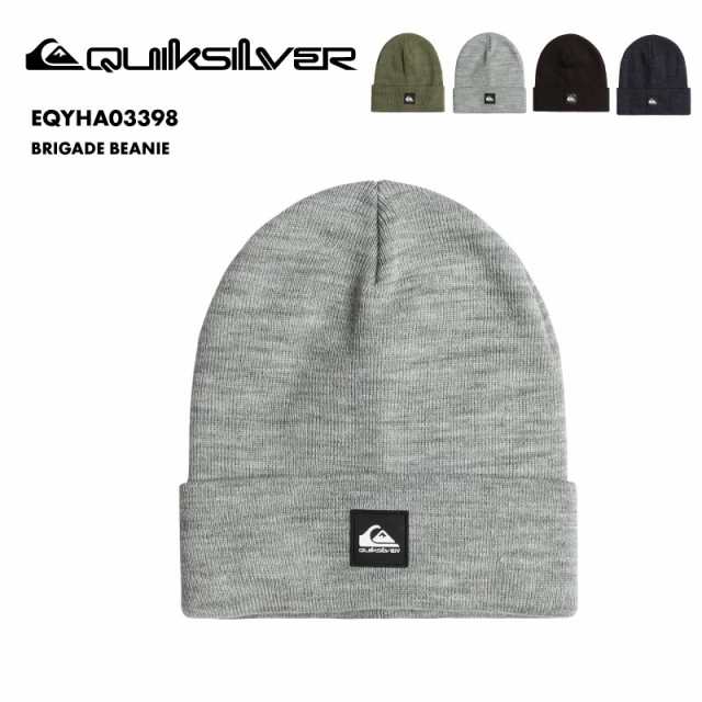 QUIKSILVER/クイックシルバー メンズ 少なし ニット帽 BRIGADE BEANIE 2024-25 SNOW EQYHA03398  スノーボード スキー