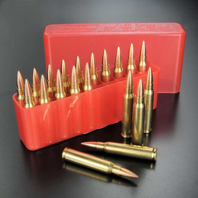 RIGHT リアルダミーカート 5.56×45mm NATO弾 20発セット プラケース付き[ra05401]