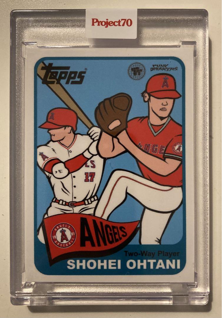 大谷翔平 Topps Project70 エンゼルス 二刀流 244