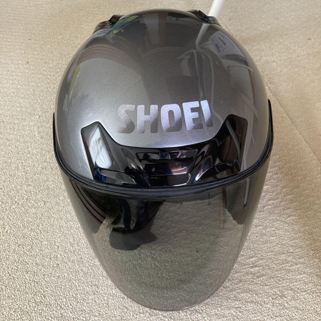 ⭐︎値下げ⭐︎SHOEI ショーエイ J-FORCE ヘルメット Lサイズ シルバー 激しく