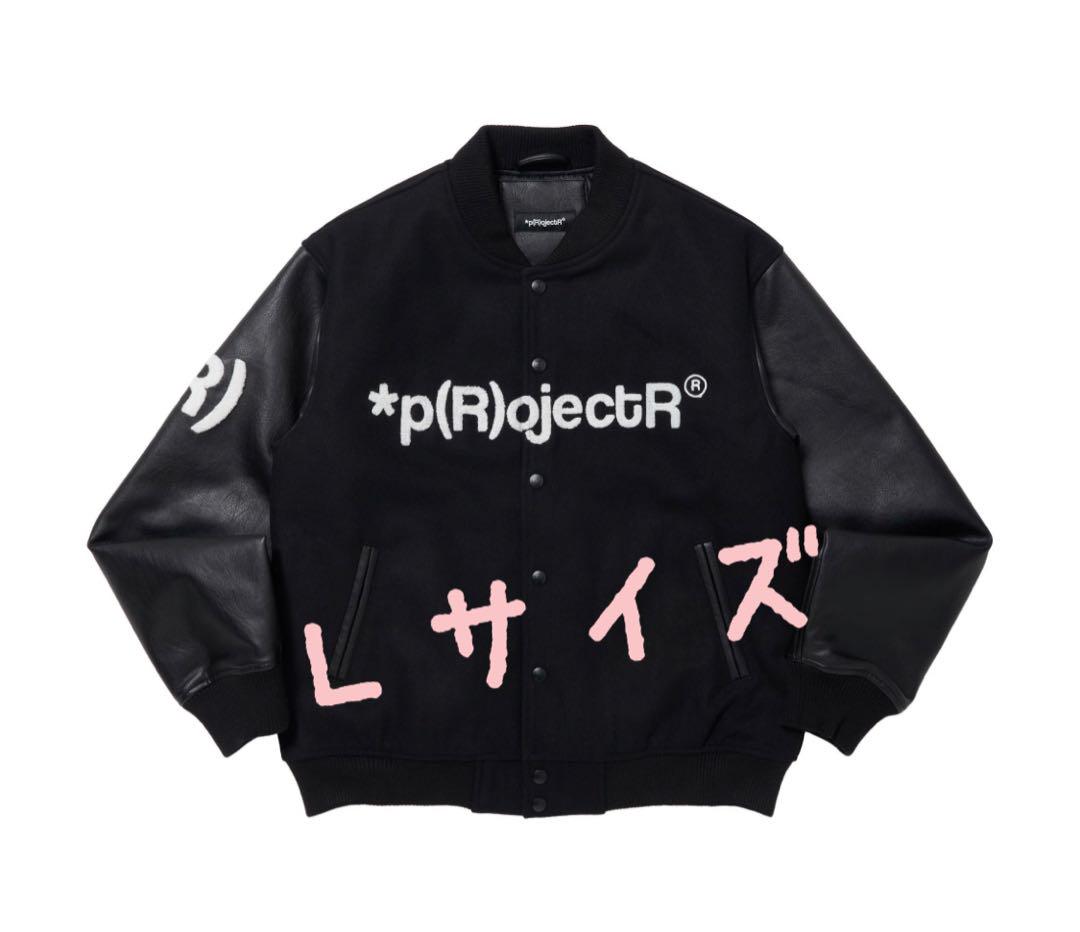 即日対応可 *p(R)ojectR® Logo Varsity Jacket かゆ