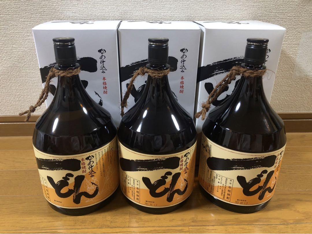 新品・未開封 杜氏の里 笠沙醸造 一どん(いっどん) 1800ml × かぎり 3