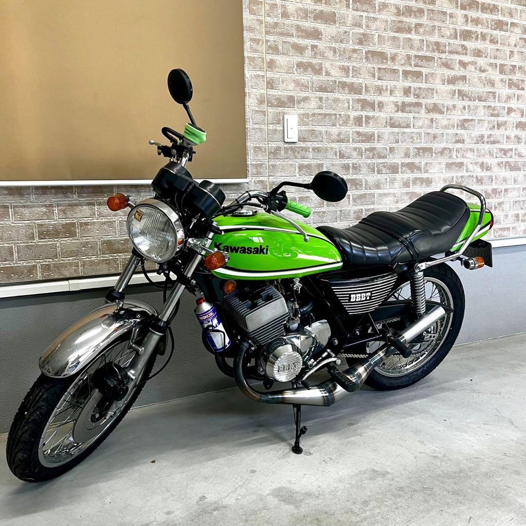 KAWASAKI カワサキ KH400 ケッチ 1978年 久しく フルレストア バイク