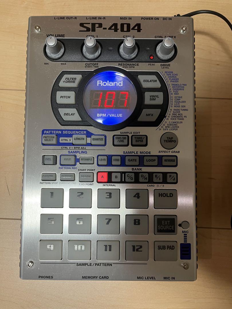 ローランドコンパクトサンプラー SP-404 Roland