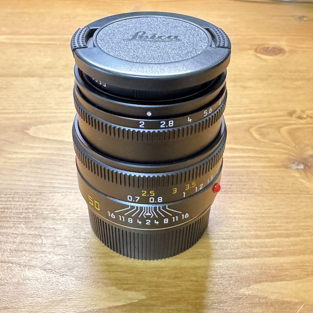 Leica ズミクロン 欲しく 4th 50mm f2 レンズフード組込 6bit