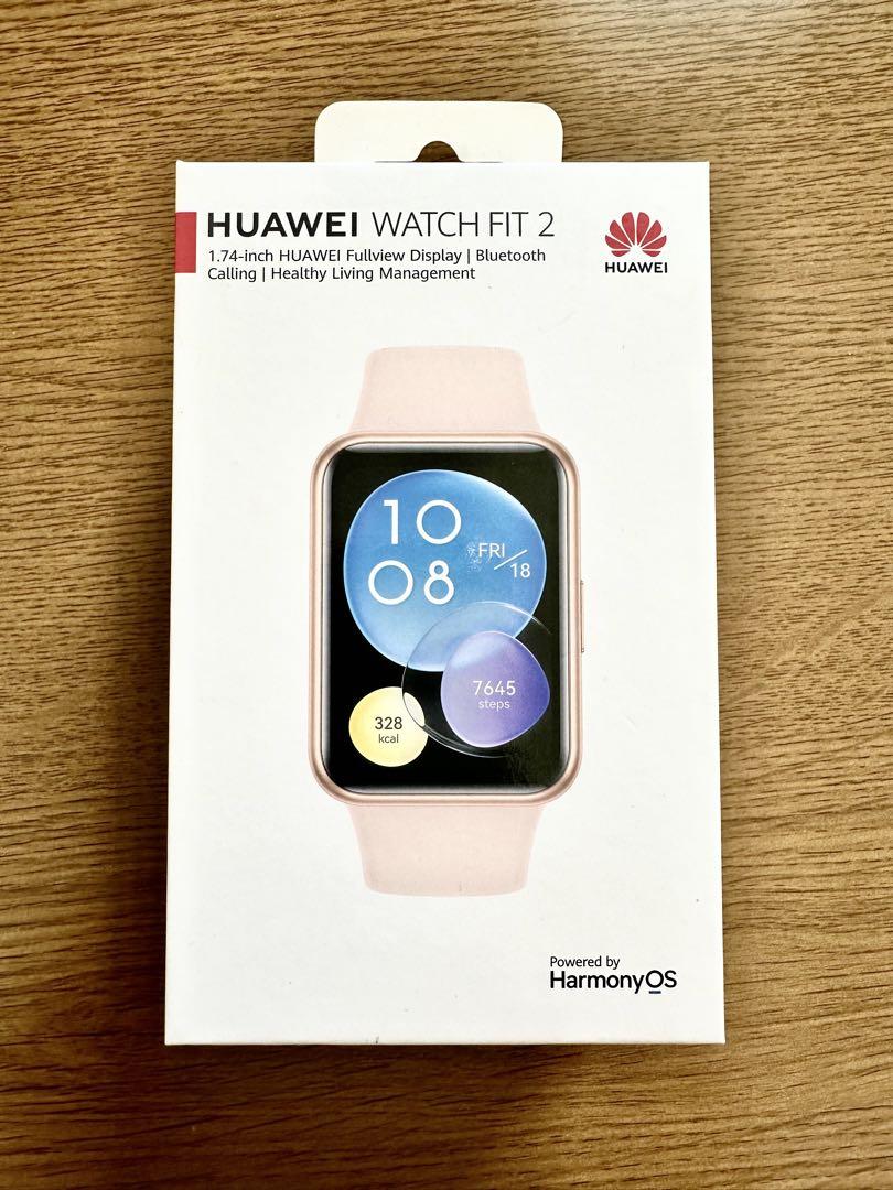 HUAWEI みっともなく WATCH FIT2 アクティブモデル サクラピンク