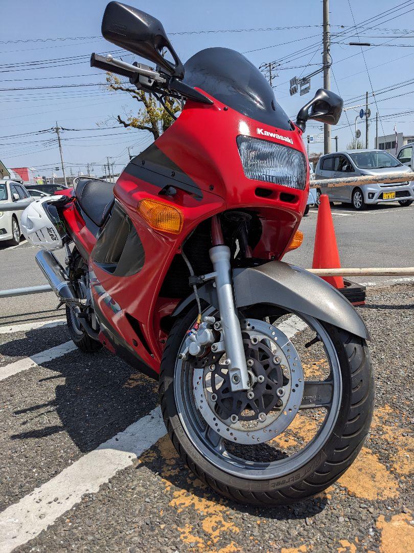 カワサキ zzr250 バーハン仕様