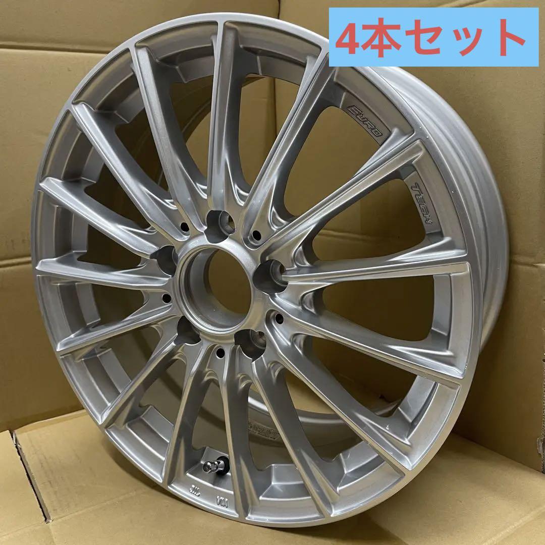 ホイール4本 16インチ 6.5J +49 5/112 EUROTECH