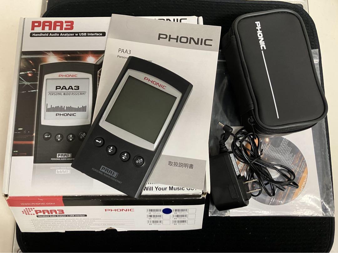 PHONIC PAA3ハンディーアナライザー