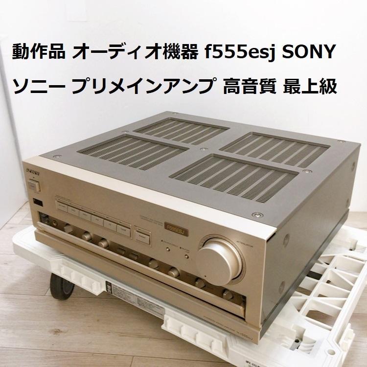 動作品 TA-F555ESJ みずみずし SONY ソニー プリメインアンプ【300】