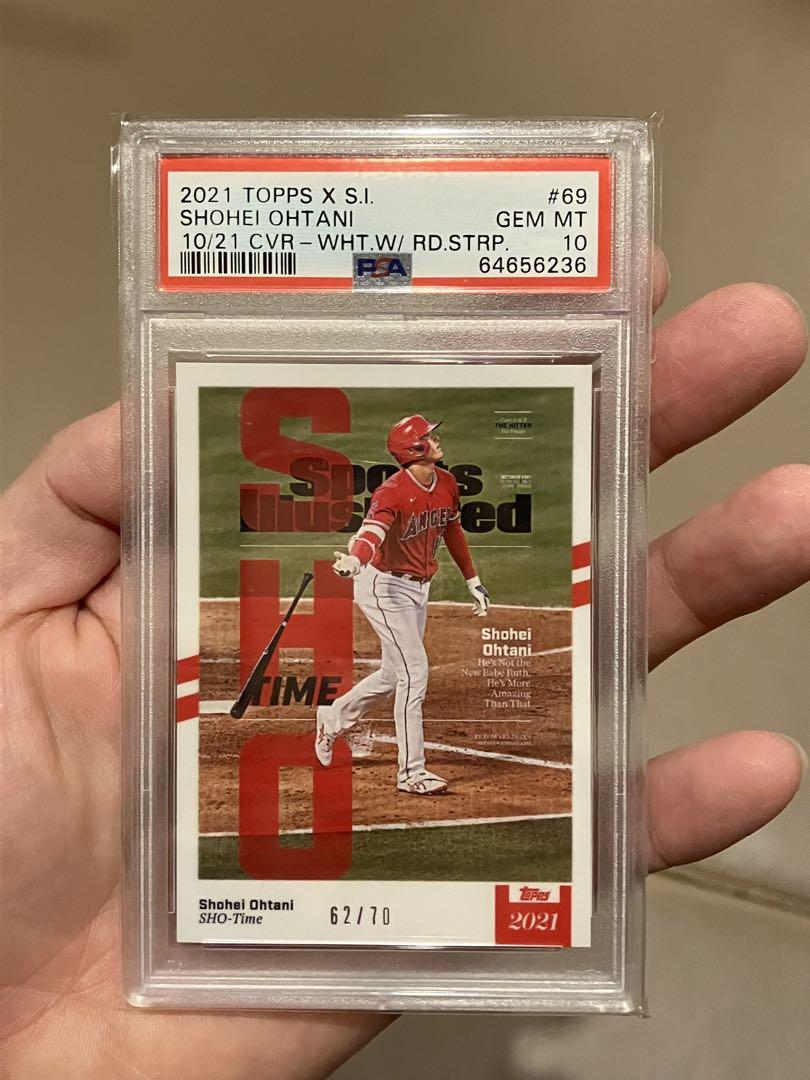 PSA10 Topps × 息苦しい Sports Illustrated 大谷翔平 70