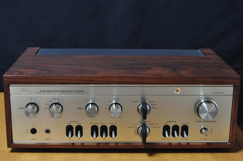 L-507 甘辛 LUXMAN プリメインアンプ 整備済み動作品 美品