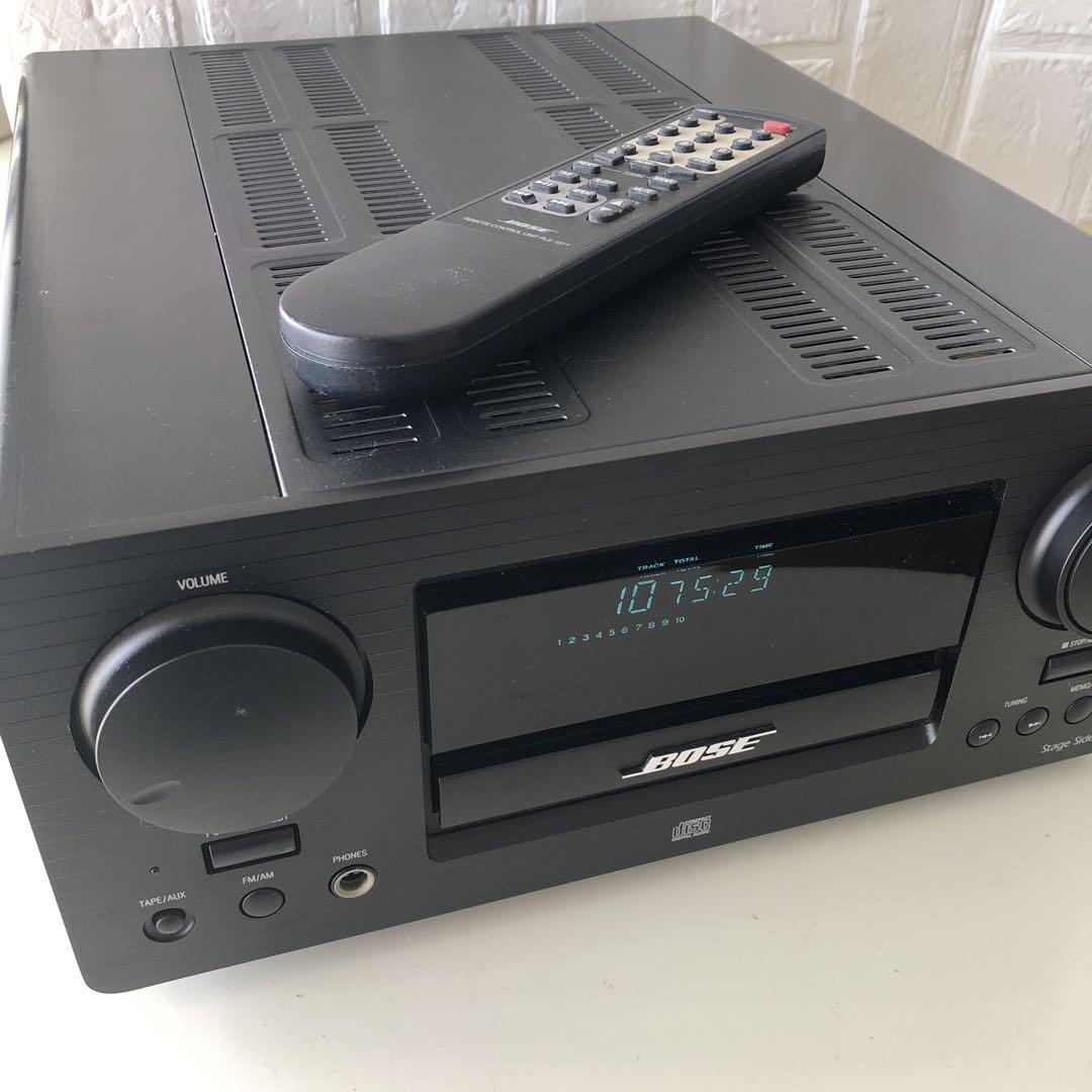 BOSE SSS-1MC CDレシーバーアンプ 好もしい ピックアップ新品 リモコン付