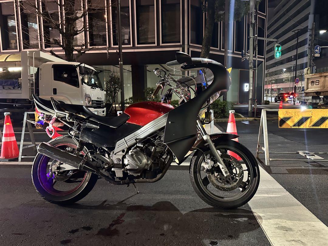 zzr250ネイキッド族車仕様 トゲトゲしく