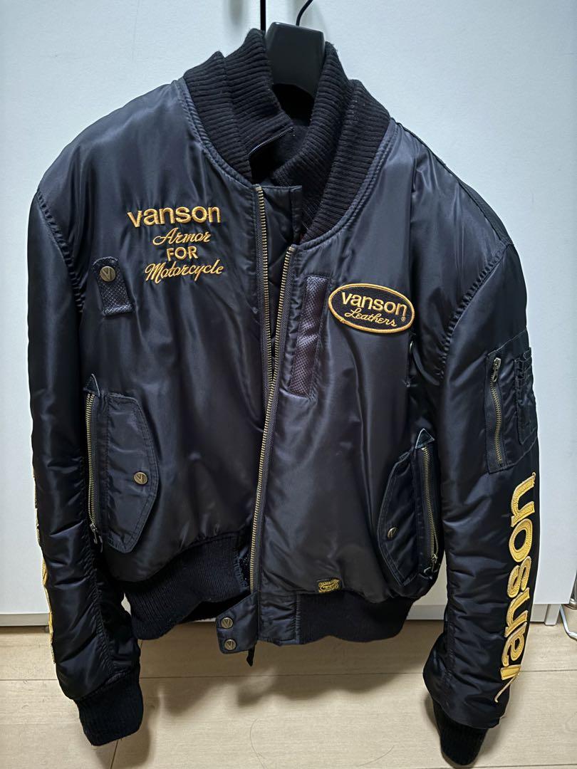 冬前に！】VANSON きやすい ライディングジャケット