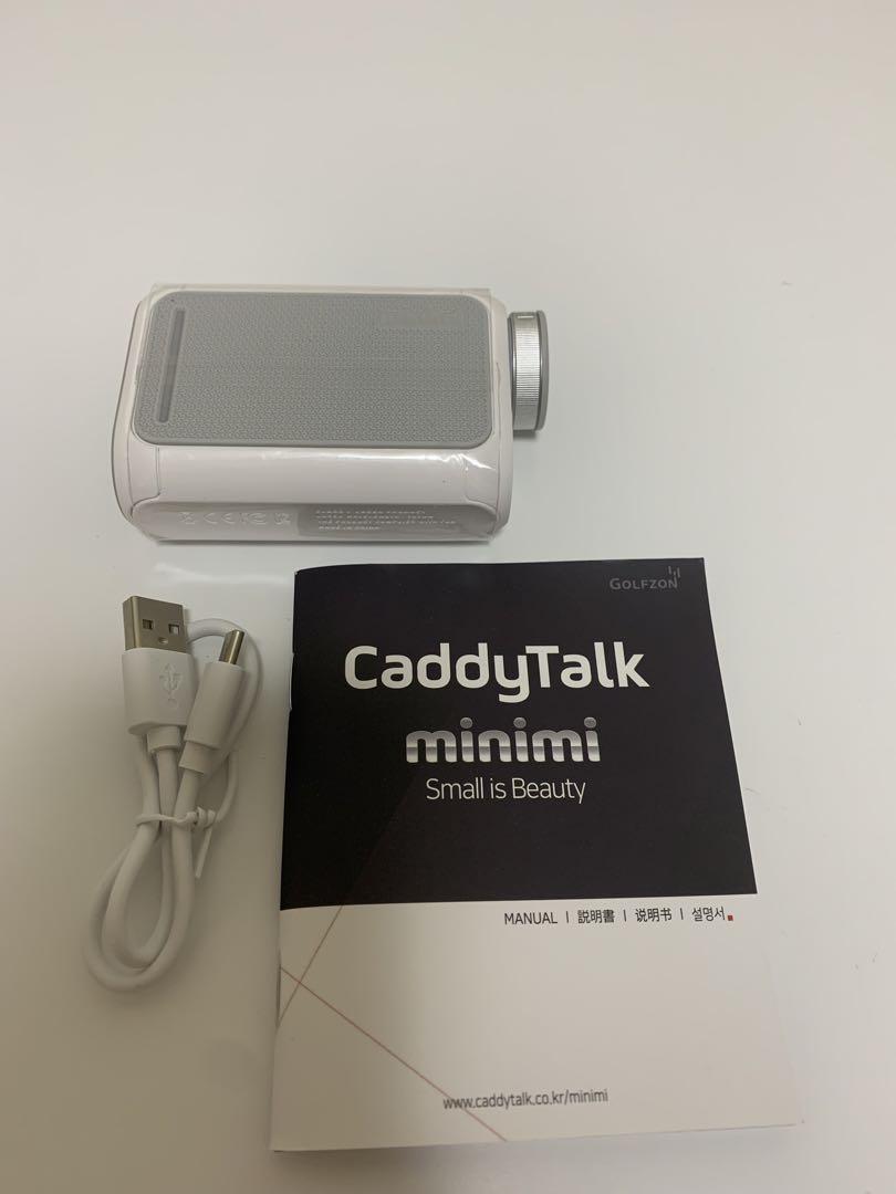 CaddyTalk minimi 物々しい キャディトーク ミニミ ホワイト