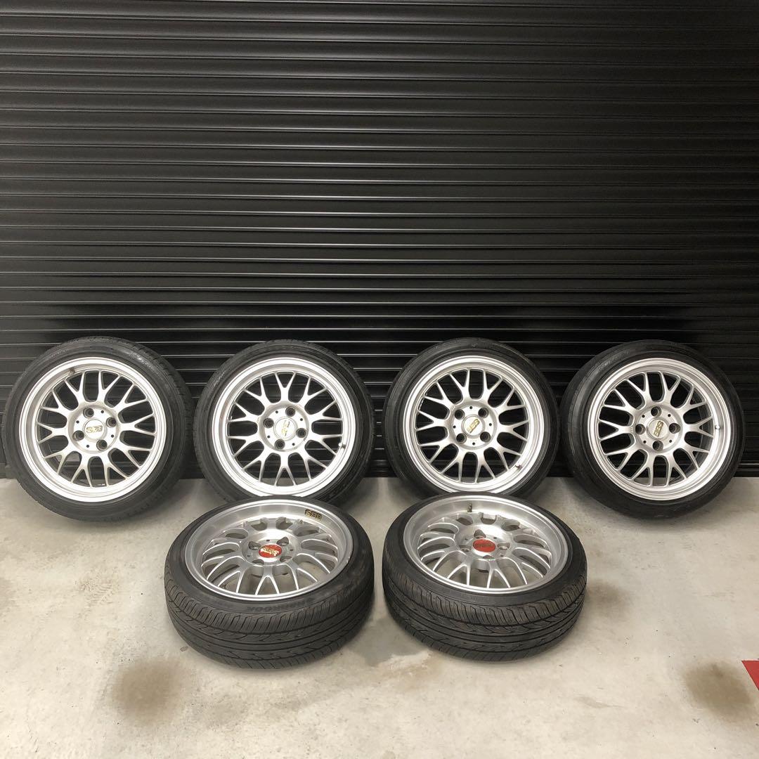 値下げ 中古 BBS rg-f 熱い 15インチ 6本set