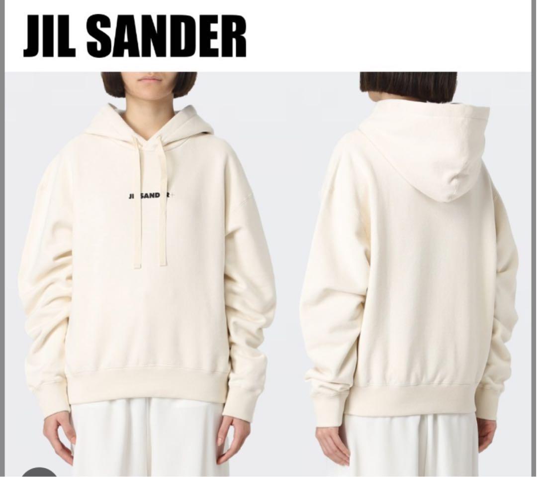 Jil sander ジルサンダー スウェットパーカー フード付きパーカー またとない