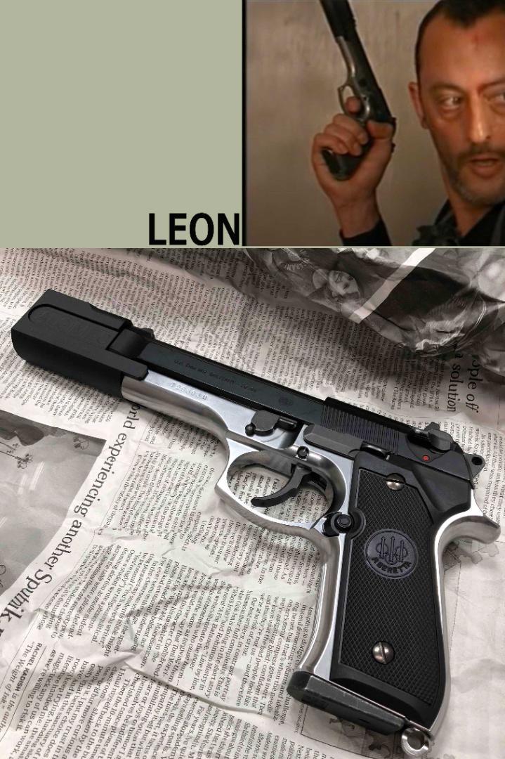 M92F 忙しい ベレッタ LEONモデル レオン 映画プロップレプリカ 東京マルイ