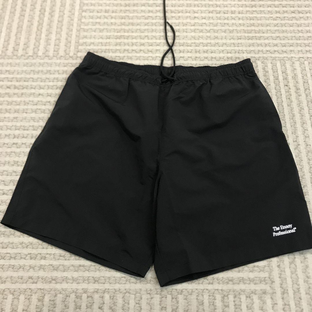 エンノイ ENNOY NYLON SHORTS XLサイズ BLACK