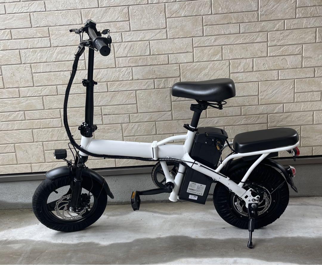 kouki様専用)フル電動自転車 48V/6ah こそばゆい アクセル付 ひねちゃ