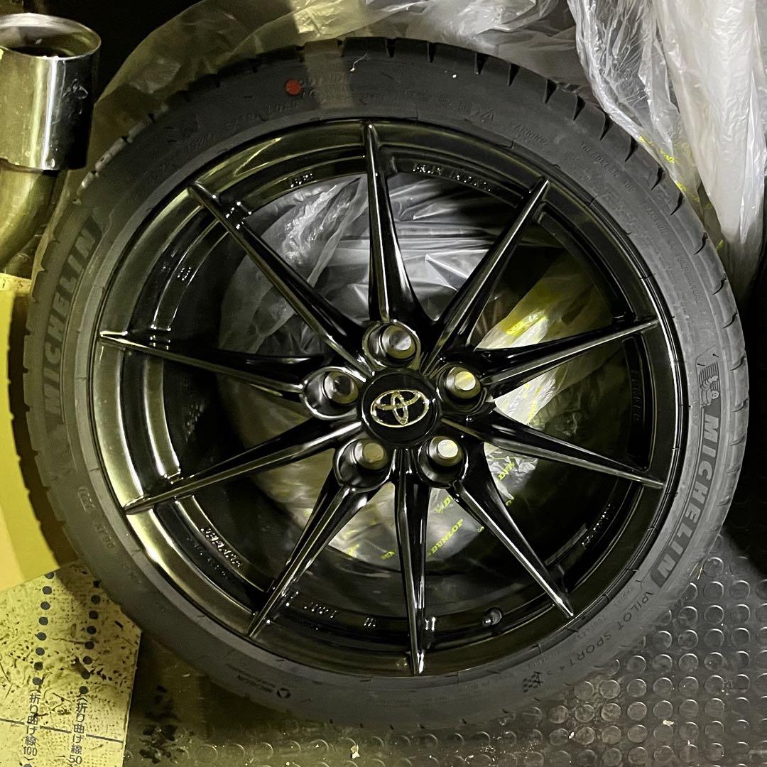 新車外し】トヨタ GRヤリス 純正 ホイールタイヤ BBS ミシュラン