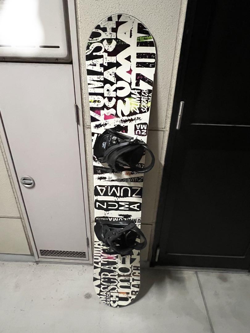 MAZU スノーボード板152センチ 難い