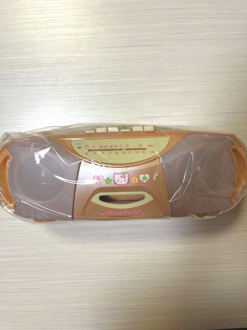 ハローキティ ラジオカセットレコーダー ほそい