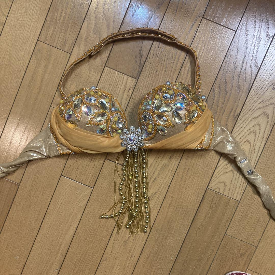 hanan✴︎ベリーダンス衣装✴︎イエローゴールド 粘っこい