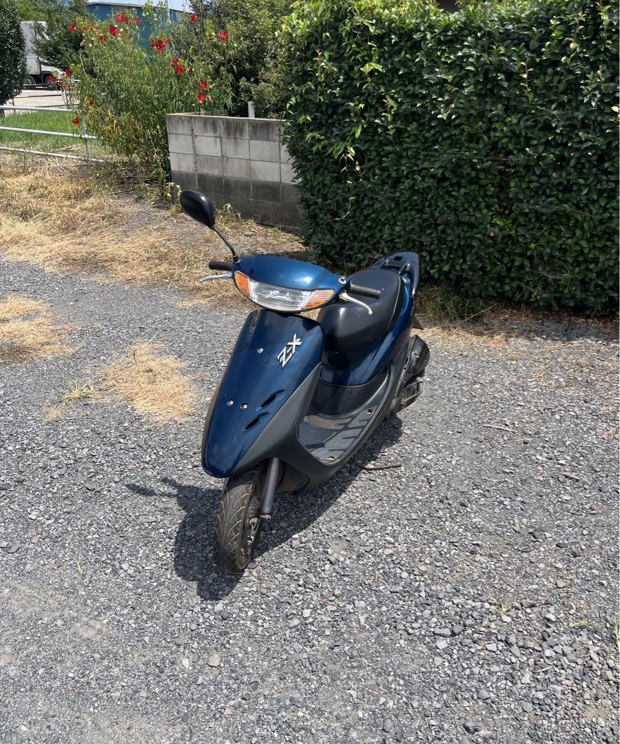 動画あり AF34 ライブディオZX仕様 原付 50cc 車体 バイク 埼玉 荒々し