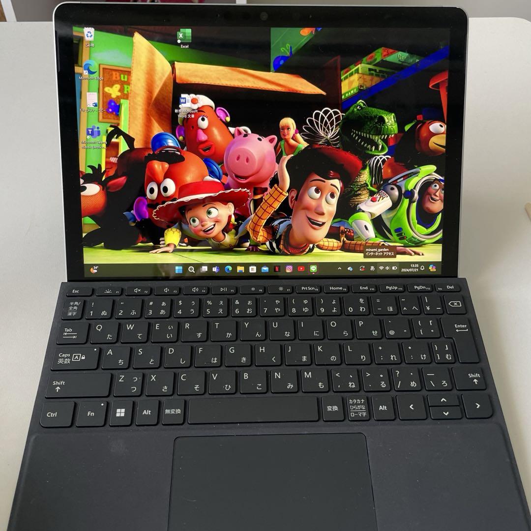 マイクロソフト｜純正キーボード付きMicrosoft むずかしい Surface Go 3