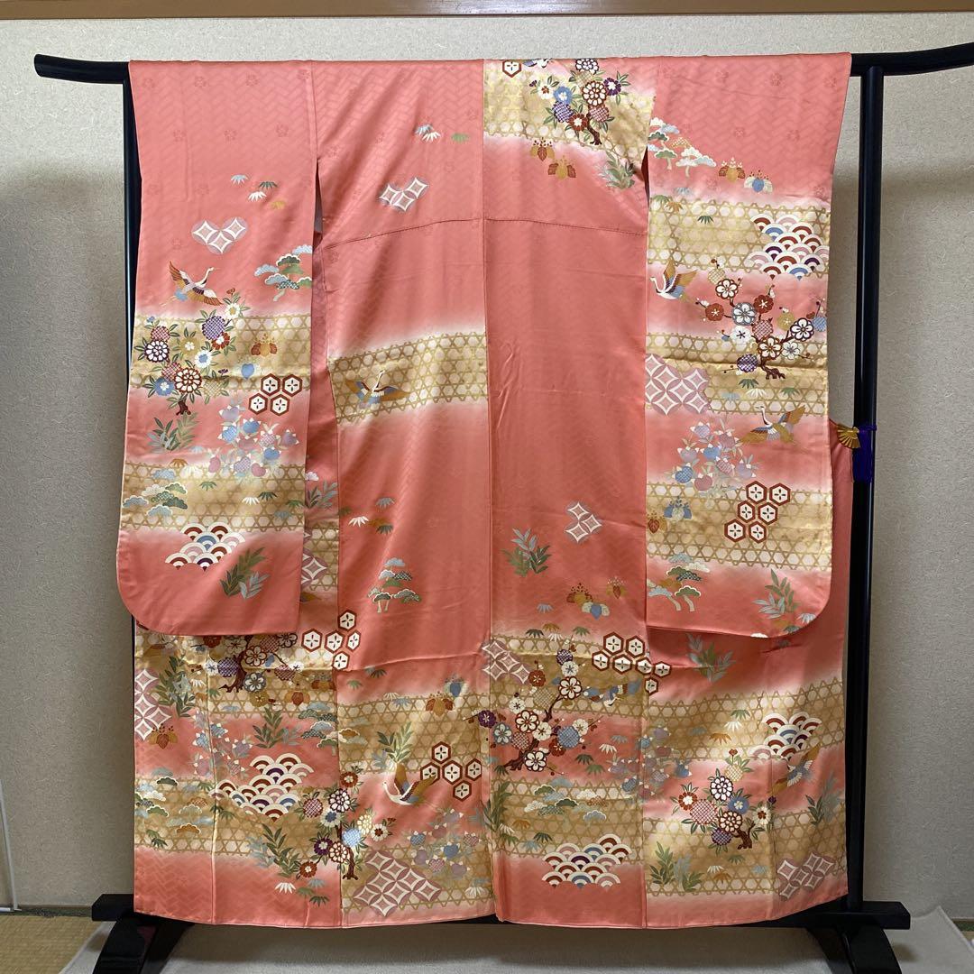 8 振袖 吾妻徳穂 金彩友禅金駒刺繍 めんどくさく