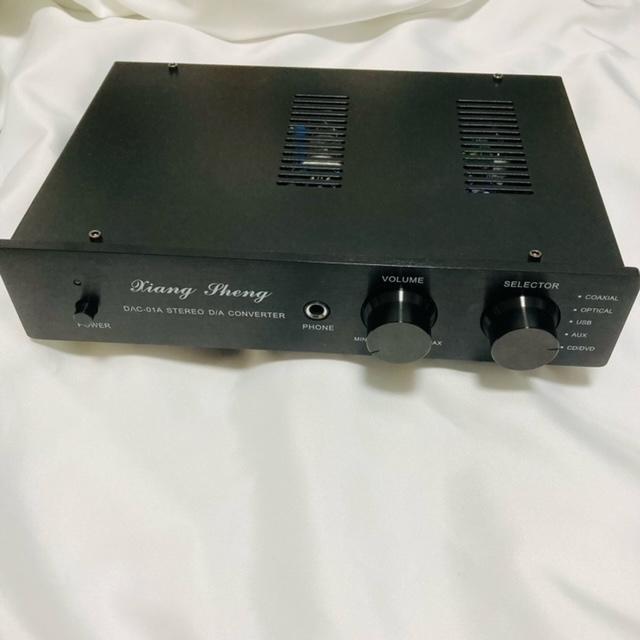 真空管 ヘッドフォンアンプ XiangSheng DAC-01A 悲しく