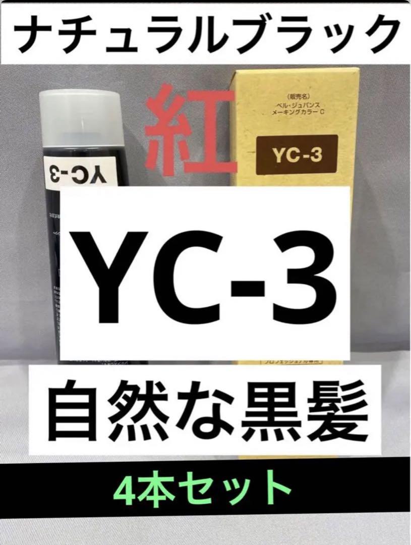 YC-3。4本ベルジュバンス弱酸性ヘアカラー白髪染めメーキングカラーマニキュア こころよき