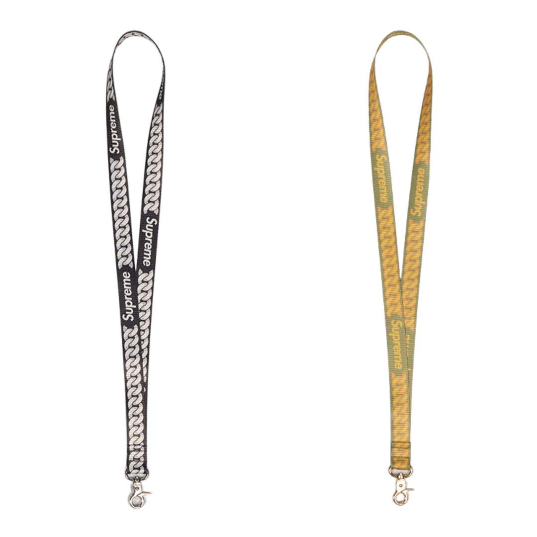 Supreme Cuban Links Lanyard Black SS22 | eBay