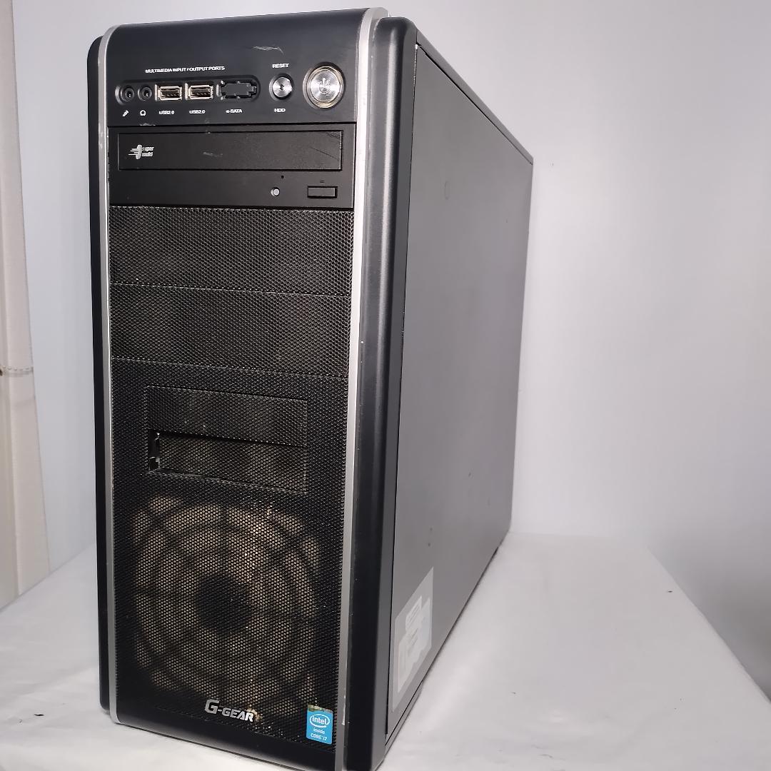 G-GEARゲーミングPC/core i7/500GB/GTX960