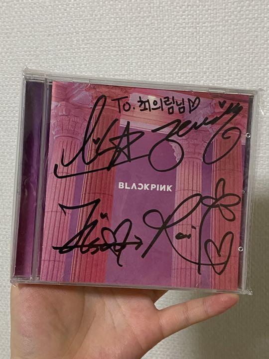 Yahoo!オークション - BLACKPINK 全員直筆サイン入り アルバム