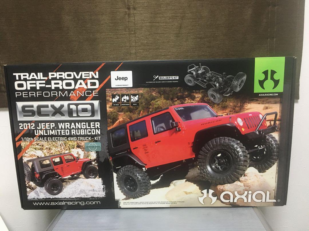 Axial アキシャル SCX10 2012 Jeep ラングラーアンリミテッド