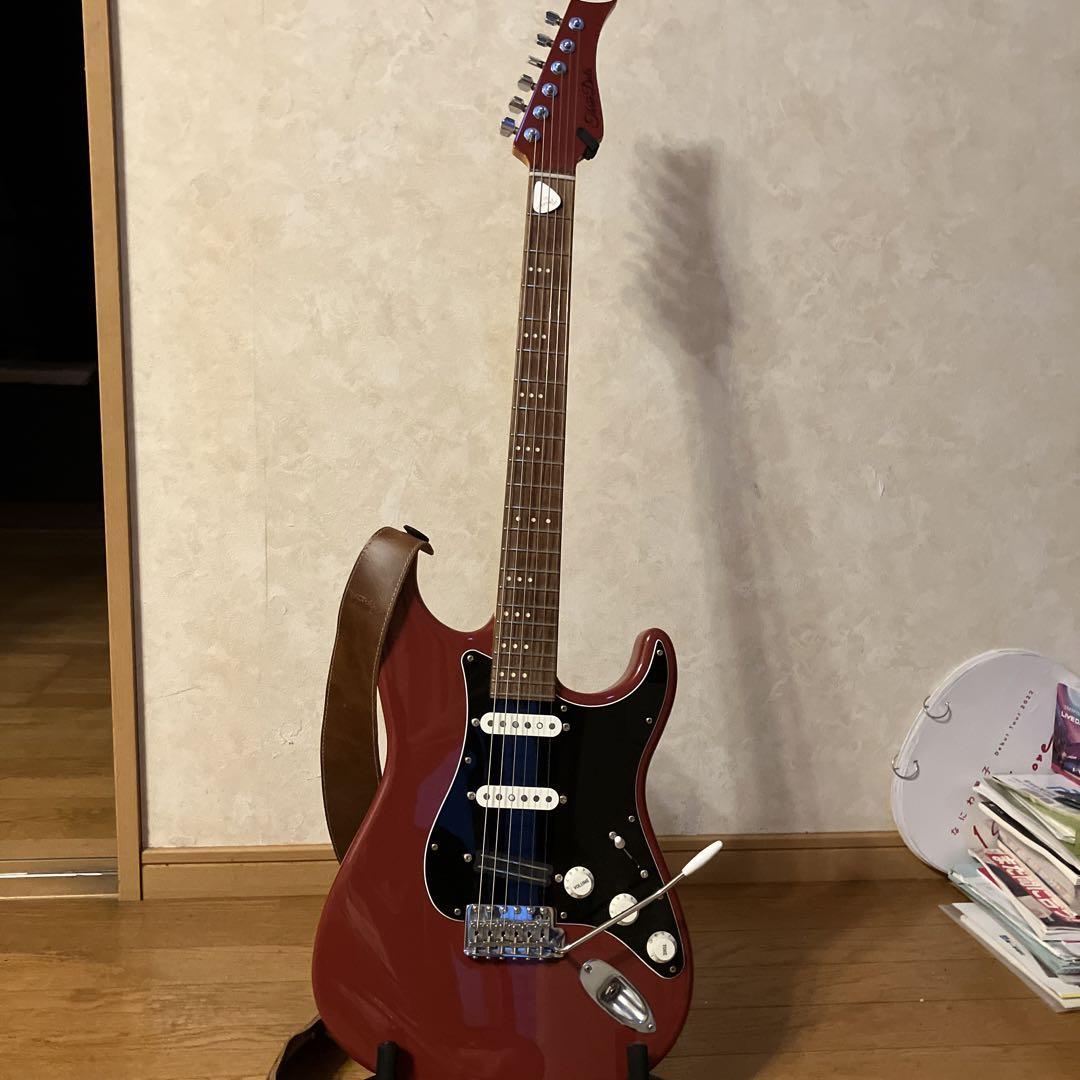 three dots guitars S model ストラトキャスター