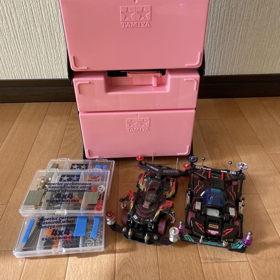 ミニ四駆引退セット 工具も 初々しい