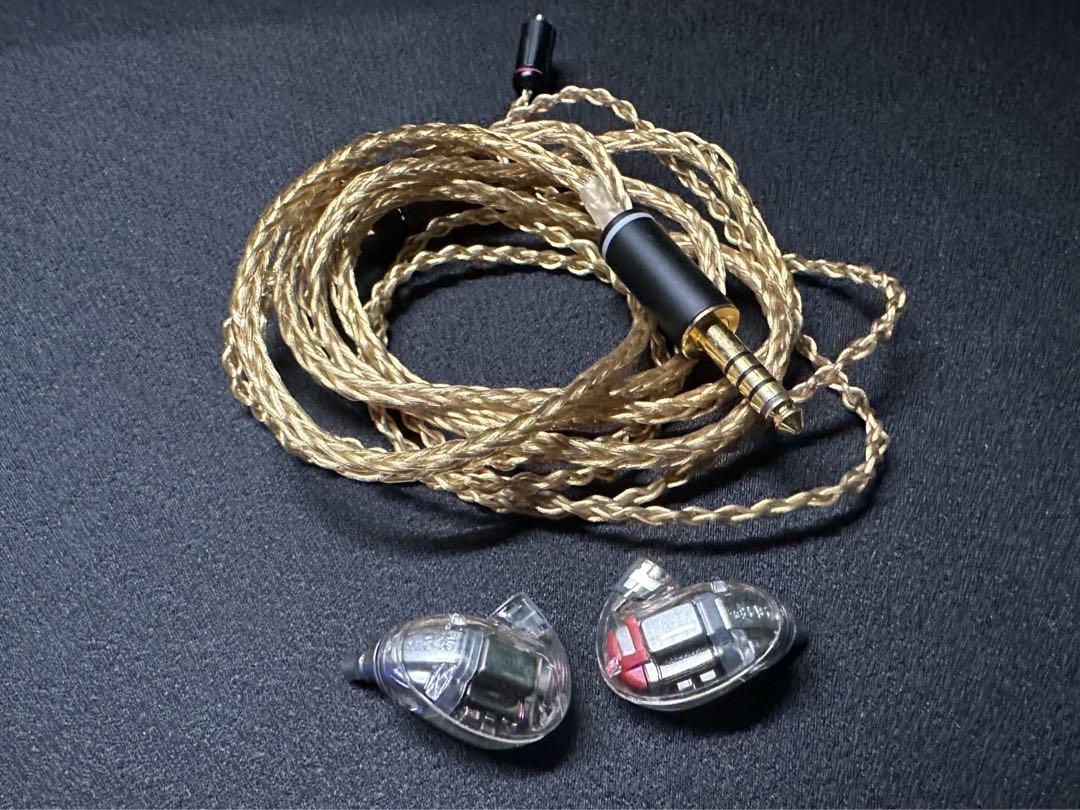 SHURE SE846 ＋NOBUNAGA Labs 痒い 澪標 mmcx 4.4mm