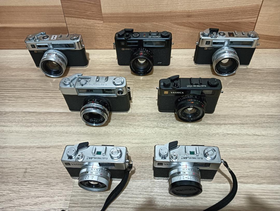 YASHICA ヤシカ フィルムカメラ ELECTRO35 /MCなど各種7台