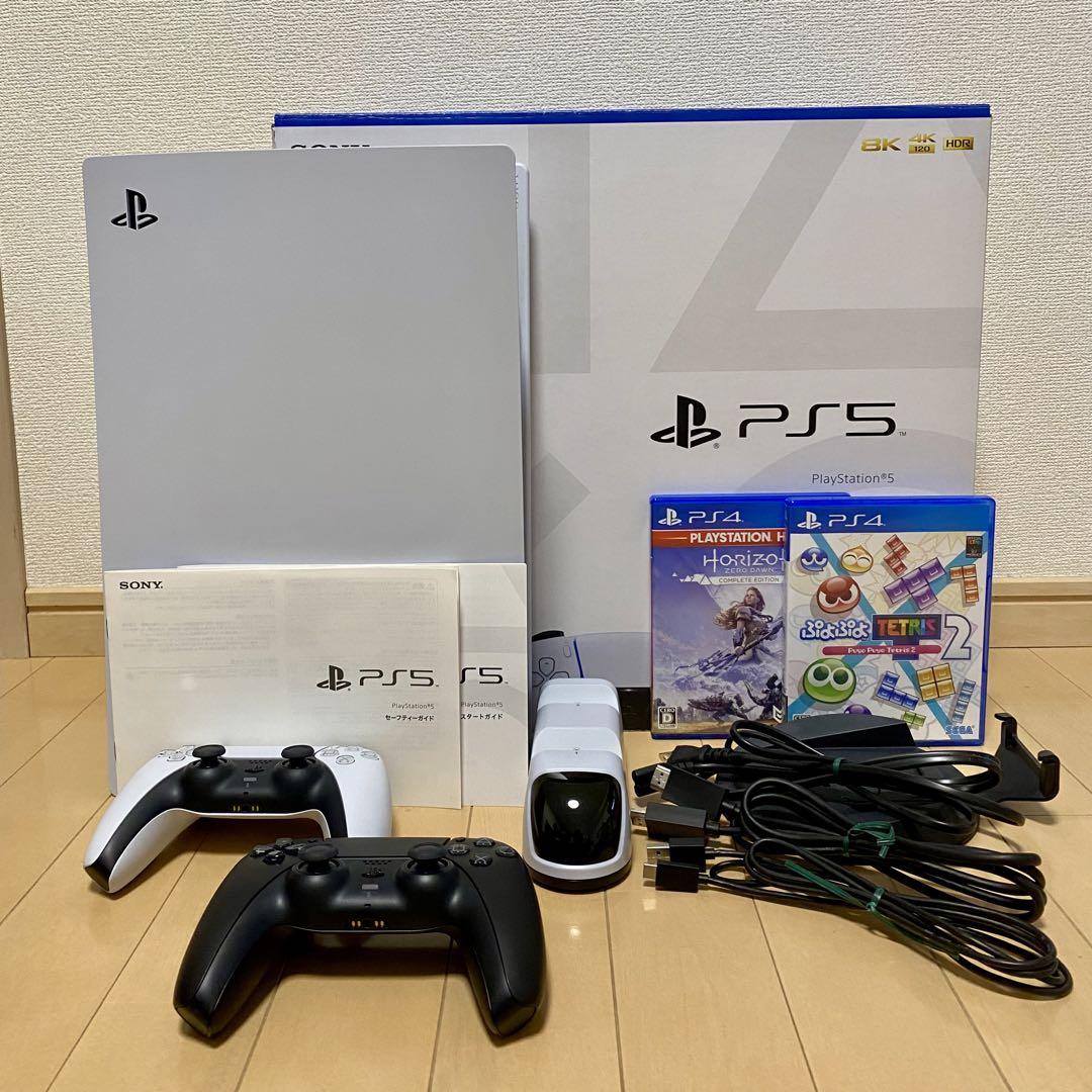 PlayStation5 CFI-1100A01 惜し ディスクドライブ搭載モデル+α