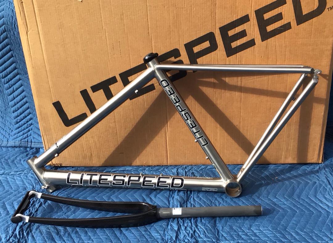 LITESPEED T7 ライトスピード チタンフレーム 未使用 デットストック