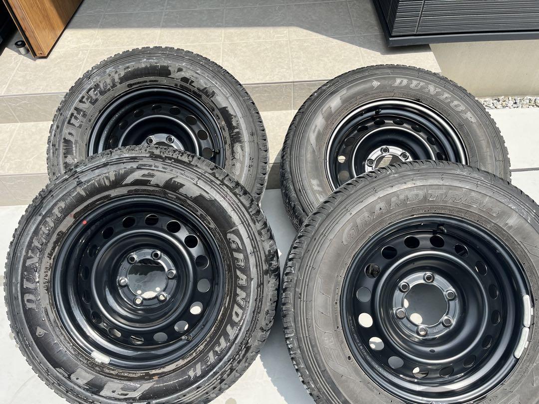 スチールホイール ハイラックス 純正鉄 265/65R17 深溝