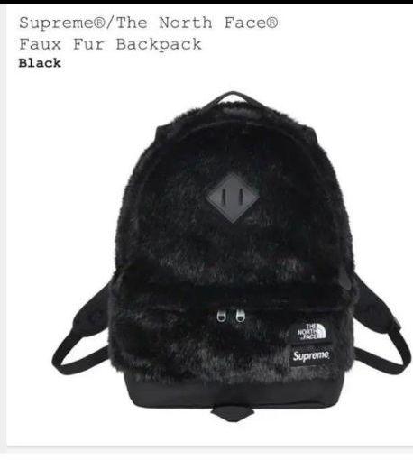 Supreme ノースフェイス Faux ちいさ Fur Backpack リュック