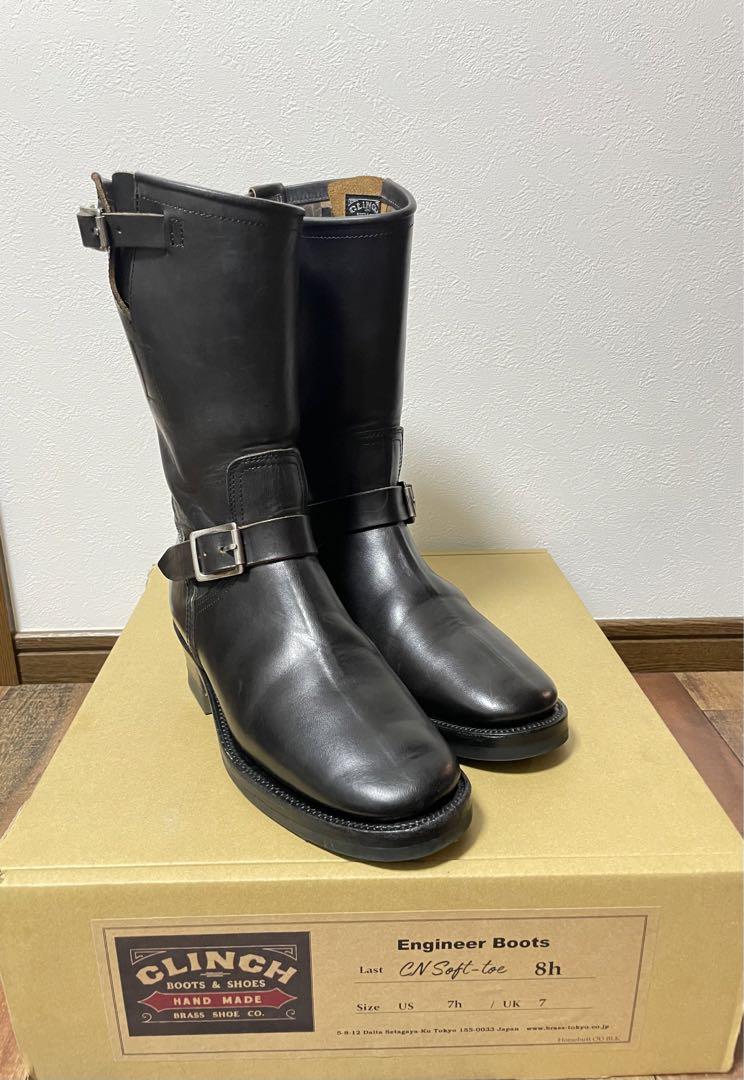 CLINCH Engineer Boots US7H 明るくっ クリンチ エンジニアブーツ