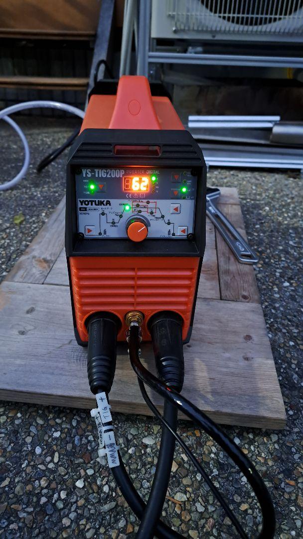 YOTUKA TIG溶接機 YS-TIG200P インバーター フルデジタル 100V