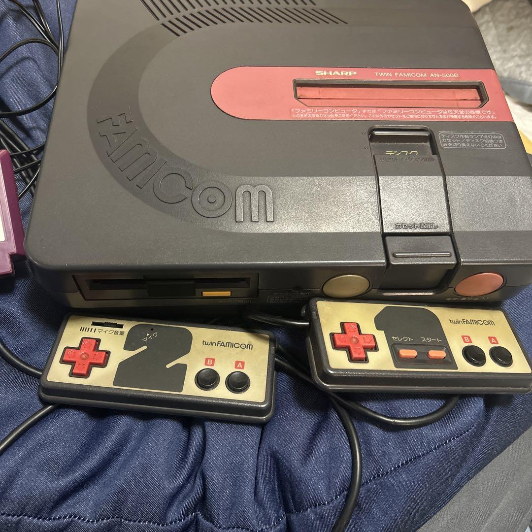 シャープ ツインファミコン 本体（黒） ジャンク品 取り扱わ