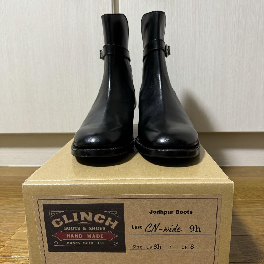 CLINCH Jodhpur boots ありがたく CN-Wide US8H Calf